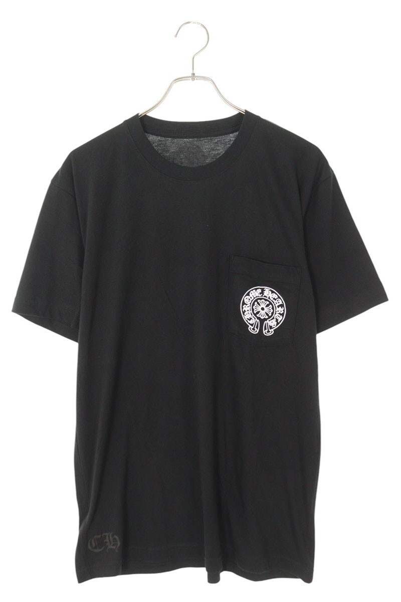 【CHROME HEARTS】北京限定 ホースシューロゴ ポケット Tシャツ Chrome Hearts T shirt Size L CH T SHRT LTD Beijing Limited