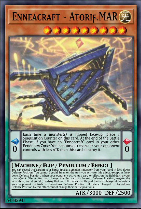 Yugioh! Enneacraft - Atorif.MAR Phantom Revenge PHRE-EN022