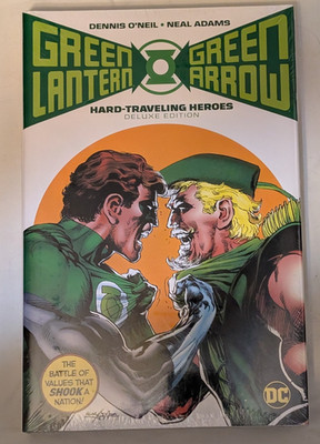 GREEN LANTERN / GREEN ARROW - HARD-TRAVELING HEROES HARDCOVER HC [NEW / SEALED]