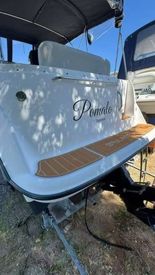 2000 Bayliner 2455 Swim Platform Cockpit Boat EVA Foam Teak Deck Floor Pad Mat