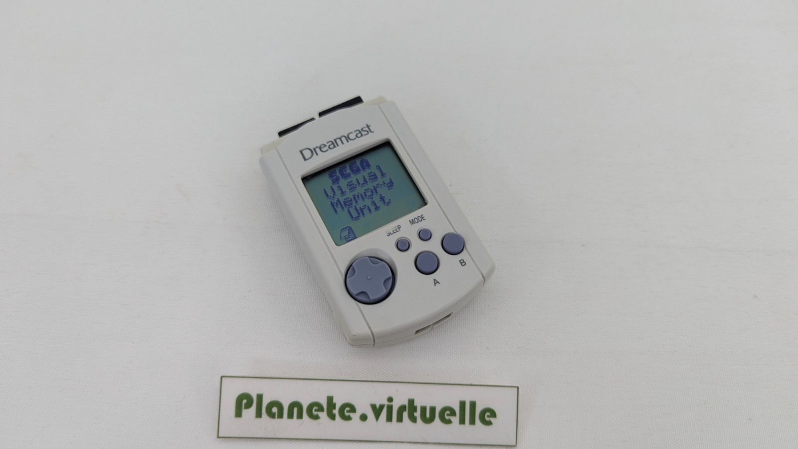 VMU - VISUAL MEMORY UNIT DREAMCAST SEGA  HKT-7000 🌟 AVEC PILES NEUVES !