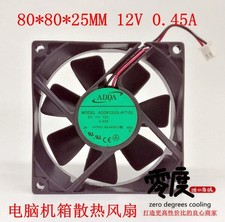 fan ADDA AD0812UX-A71GL 12V 0.45A 8025 8CM New .YY0 bv