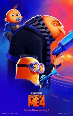 Despicable Me 4 2024 1 Filmposter Kunstdruck Beleuchtung Ästhetik Kult Ästhetik