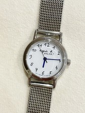 Agnes b Solar Ladies Watch 23mm Quartz Used