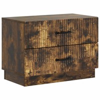 Nachttisch GeräUcherte Eiche Holzwerkstoff 62 X 34,5 X 44,5 Cm