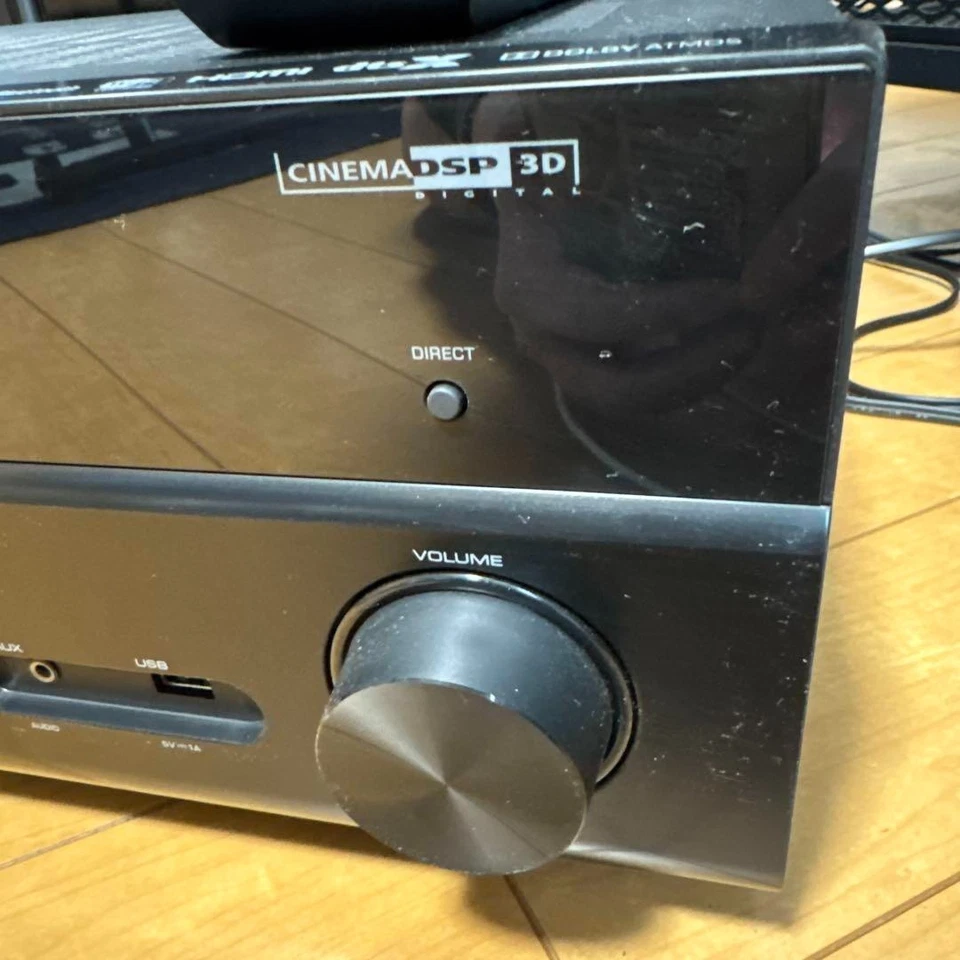 YAMAHA RX-V585 AV receiver 7.2-ch Wi-Fi, Bluetooth, Airplay Bundle Remote Tested - Image 4 of 4