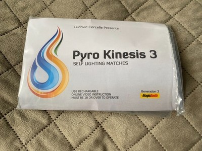 Pyro Kinesis 3 by Magic Smith + Streichholz-Briefchen