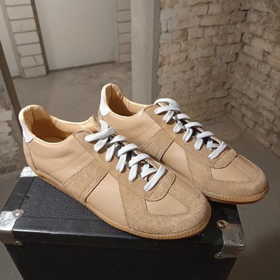 Novesta GAT BW Sportschuh beige Gr. 42 hellbraun Sneaker Made in EU