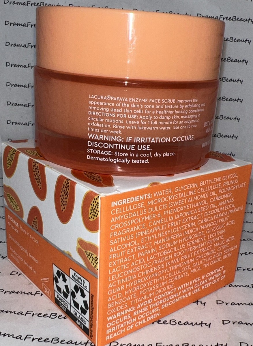Lacura Papaya Enzyme Face Scrub 10.7 FL. OZ for sale online | eBay