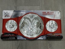 WWE Raw Tag Team Championship Red Belt Mattel Boxed New