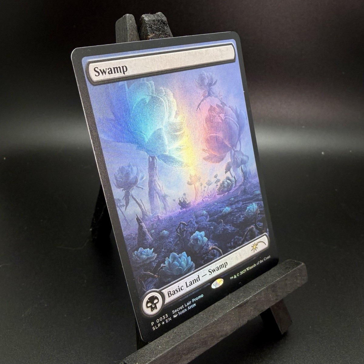 MTG Black Lotus Swamp ✨FOIL✨ by John Avon🔥MagicCon EXCLUSIVE MTG Black Lotus Swamp ✨FOIL✨ by John Avon🔥MagicCon EXCLUSIVE
