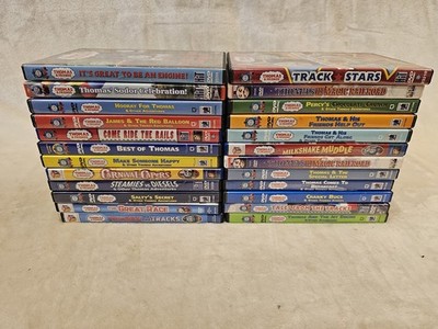 Lot 24 Thomas the Tank Engine Thomas & Friends Classic DVDs Trains Kid Show Read