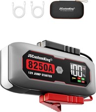 Heavy Duty Truck Battery Booster Pack Jump Starter Box Portable 8250amps Power Heavy Duty Truck Battery Booster Pack Jump Starter Box Portable 8250amps Power