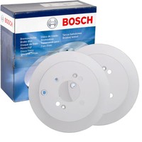 2X Bosch Bremsscheiben Ø262Mm Hinten Passend FÜR Hyundai Accent Getz I20 KIA RIO