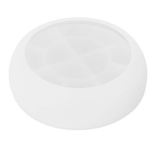  Candle Making Mold: Round Candlestick Holder Casting Mold - Silicone Tealight