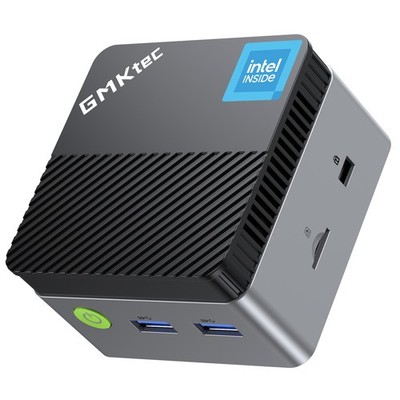 Mini GMKtec Intel N97 12GB G5 PC PC, Desktop com: SSD, Alder