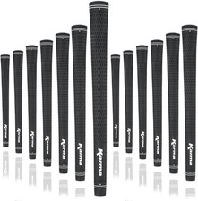 Velour Black Midsize  1/32'' Stick Grips Golf Grips 13 Pack 