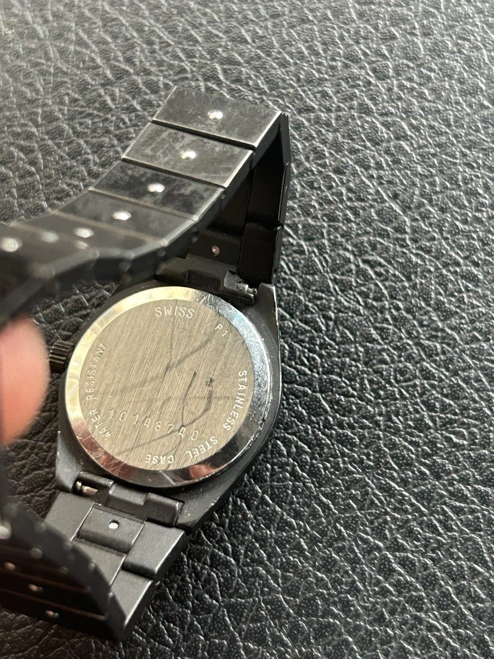 Woman’s Black Accutron. WORKS. Swiss Made - Image 3 of 4