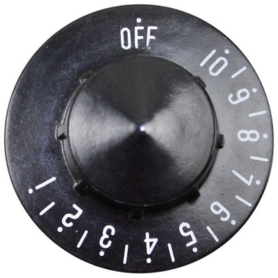 Metal Masters MMR301986 2-1/4'' Knob OFF-10-1 Metal