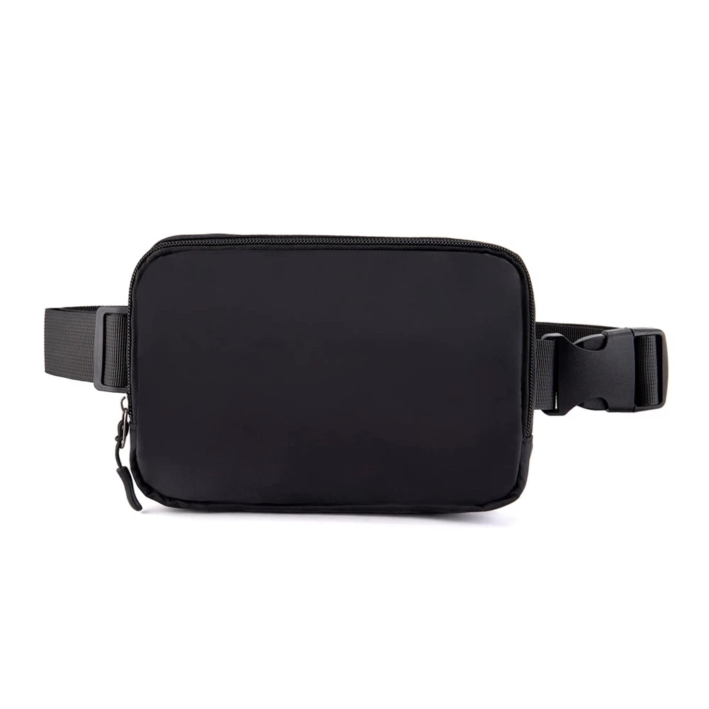 Belt bag Fanny pack crossbody bags for Everywhere belt bag (black)