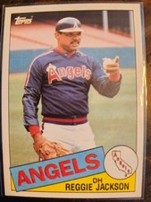 1985 Topps Reggie Jackson #200