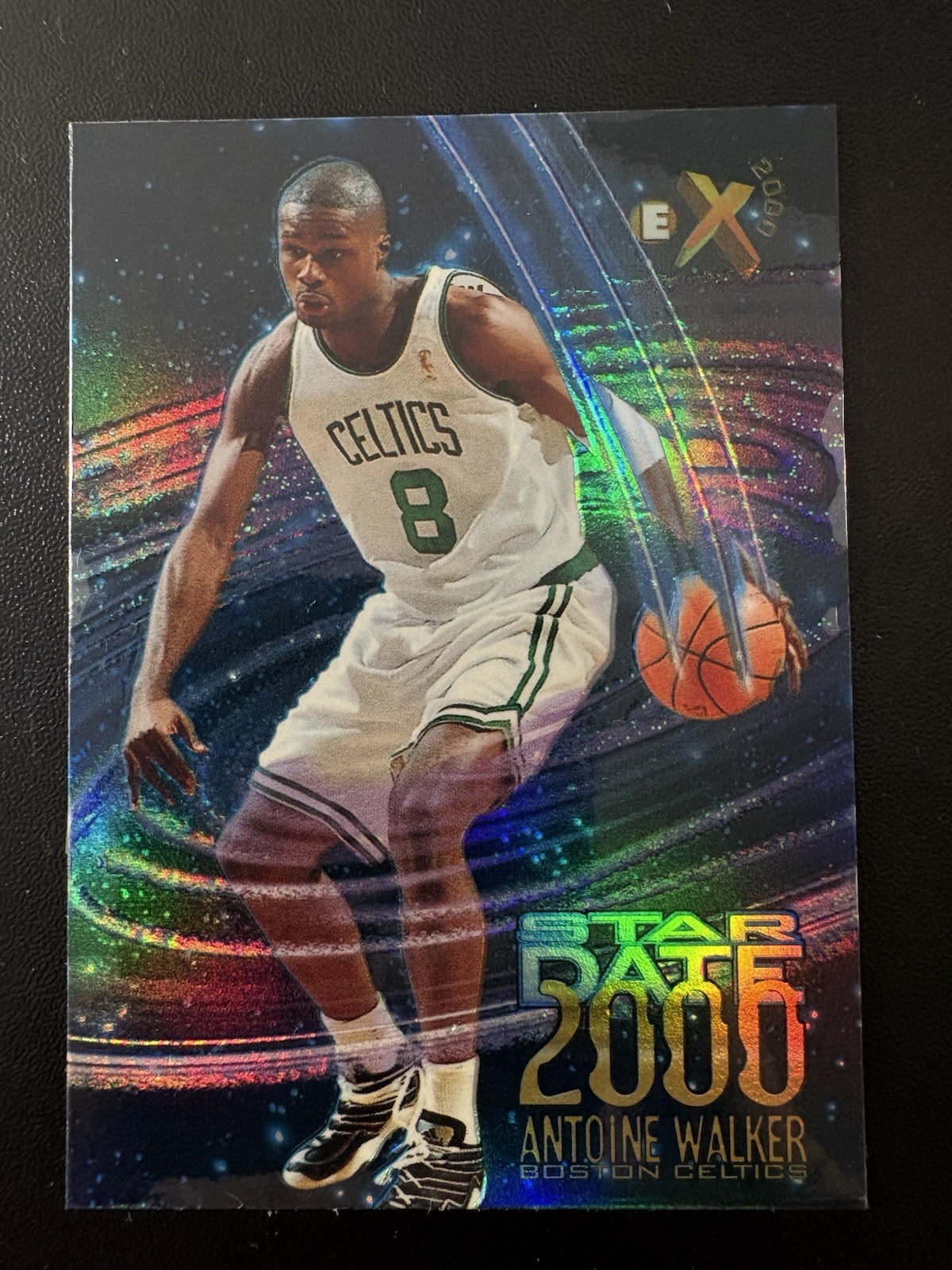 Antoine Walker 1996-97 Skybox E-X2000 Star Date 2000 Refractor #15 Rookie RC