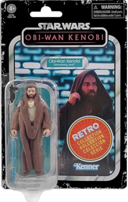 HASBRO STAR WARS Kenner Retro Obi-Wan Kenobi Action Figur F5770 Neu
