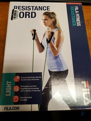 Fila Resistance Cord Light Resistance Fitness Strength Training NEW IN BOX 