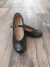 Bloch - Girl's Black Tap Shoes - Size 1.5Y - Techno Tap - Cotton Interior