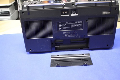 Fully serviced Japan aiwa boombox cs-60(Released in 1979) Vintage+Bluetooth - Afbeelding 7 van 20