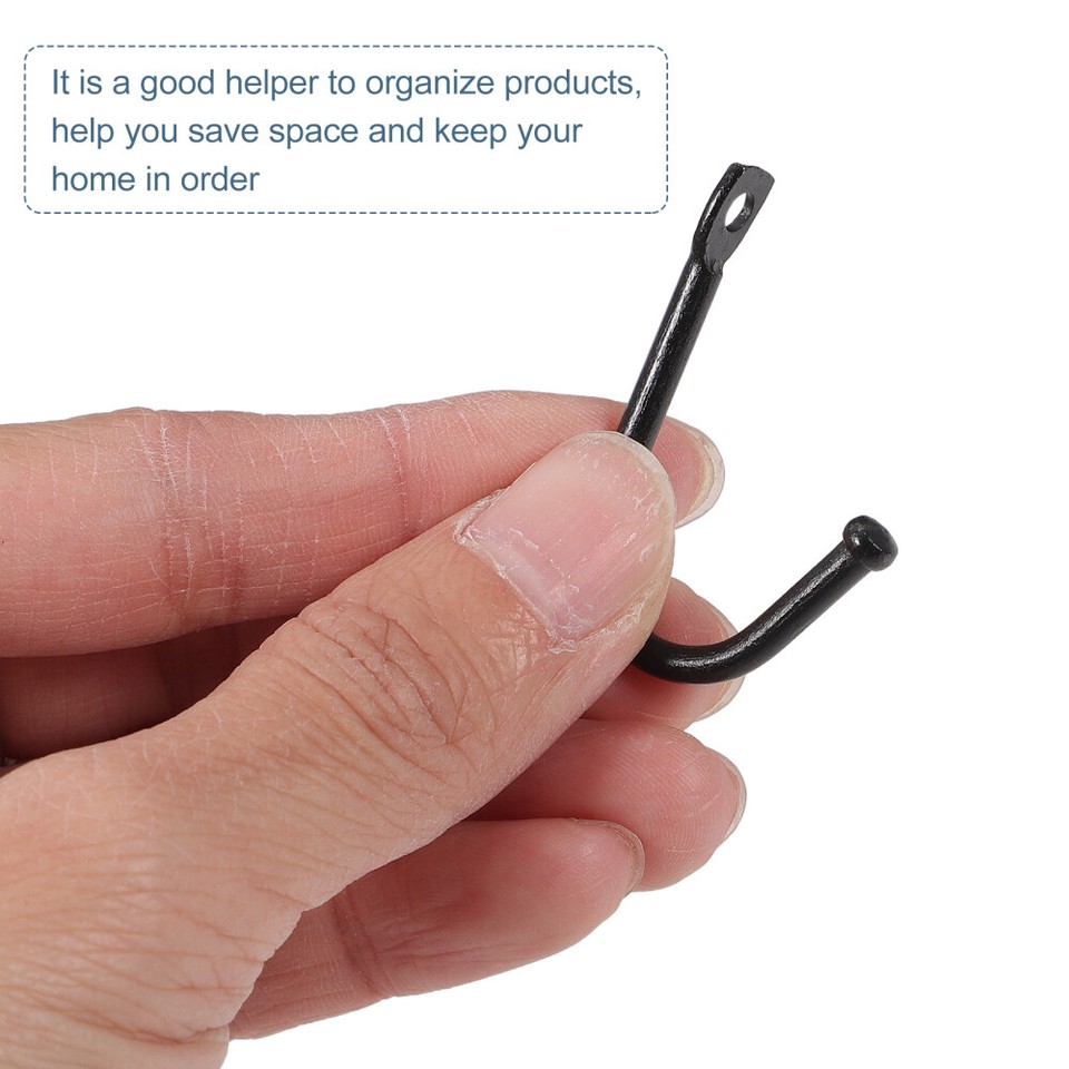 30 Pcs Wire Coat Hook Small Coffee Cup Hanger for Wall Vintage Decor eBay