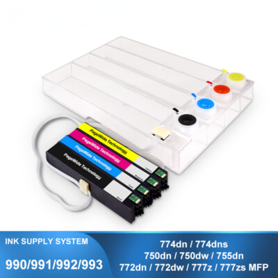 Continuous Ink Supply System For HP 990 991 992 993 990X 991X 992X 993X CISS