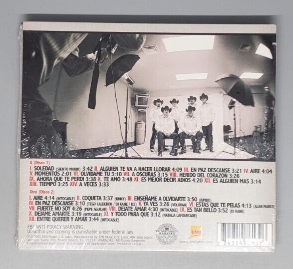 Diez by Intocable (CD, Feb-2005) - CD Promo 724359861326| eBay Diez by Intocable (CD, Feb-2005) - CD Promo 724359861326| eBay