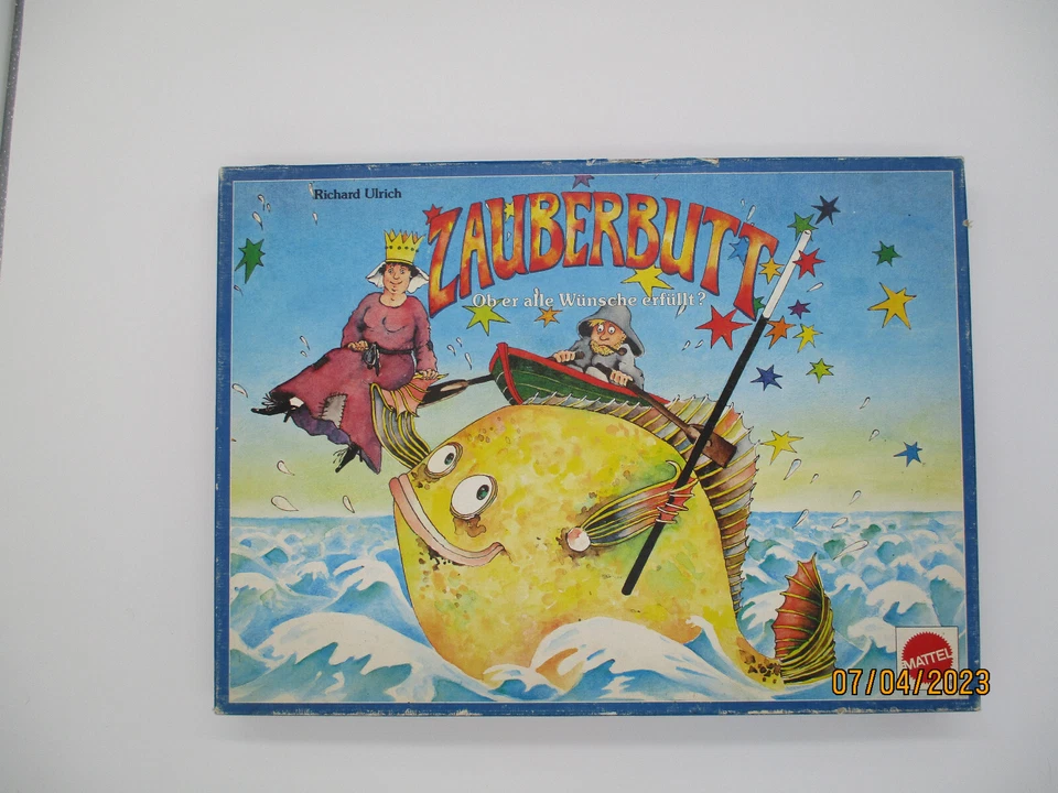 Zauberbutt - Brettspiel, Gesellschaftsspiel, Familienspiel, ab 5 Jahre, Mattel - Bild 1 von 1