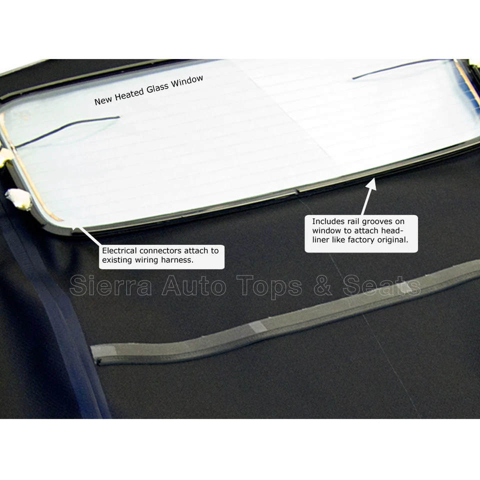 Audi A4 / S4 2003-09 convertible techo blando, con ventana de cristal, tela, azul Foto 4 de 4