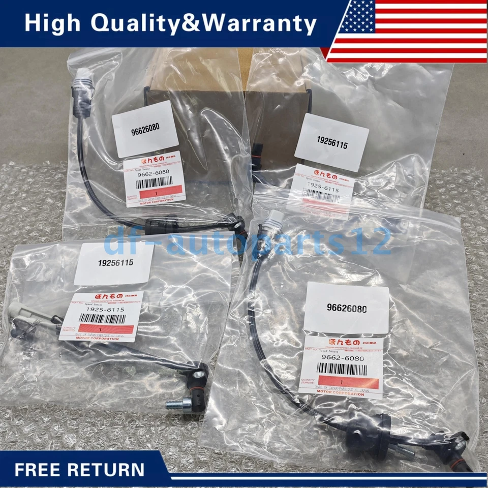 New 4 ABS Wheel Speed Sensor For Chevy Captiva Suzuki Pontiac Saturn - Изображение 2 из 4