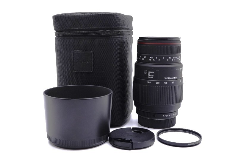SIGMA APO DG 70-300mm F4-5.6ズームレンズ Kマウント Sigma APO 70-300mm F4-5.6 DG MACRO For Pentax K-Mount Neer Mint
