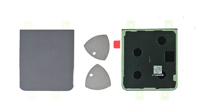 Graphite Bottom Back Glass Battery Cover Replacement Compatible Galaxy Z Flip 5
