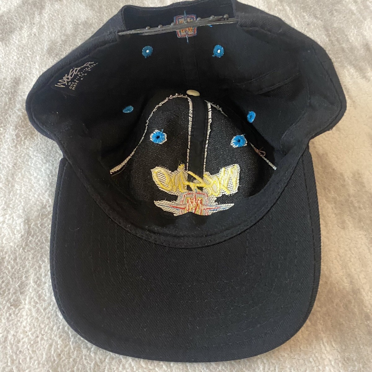 Vintage 90s Mossimo Hat Cap Snap Back Wool Blend Skater