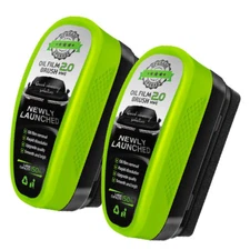 2Pcs Car Window Windscreen Glass Oil Film Automotive Clean Brush Remover Cleaner