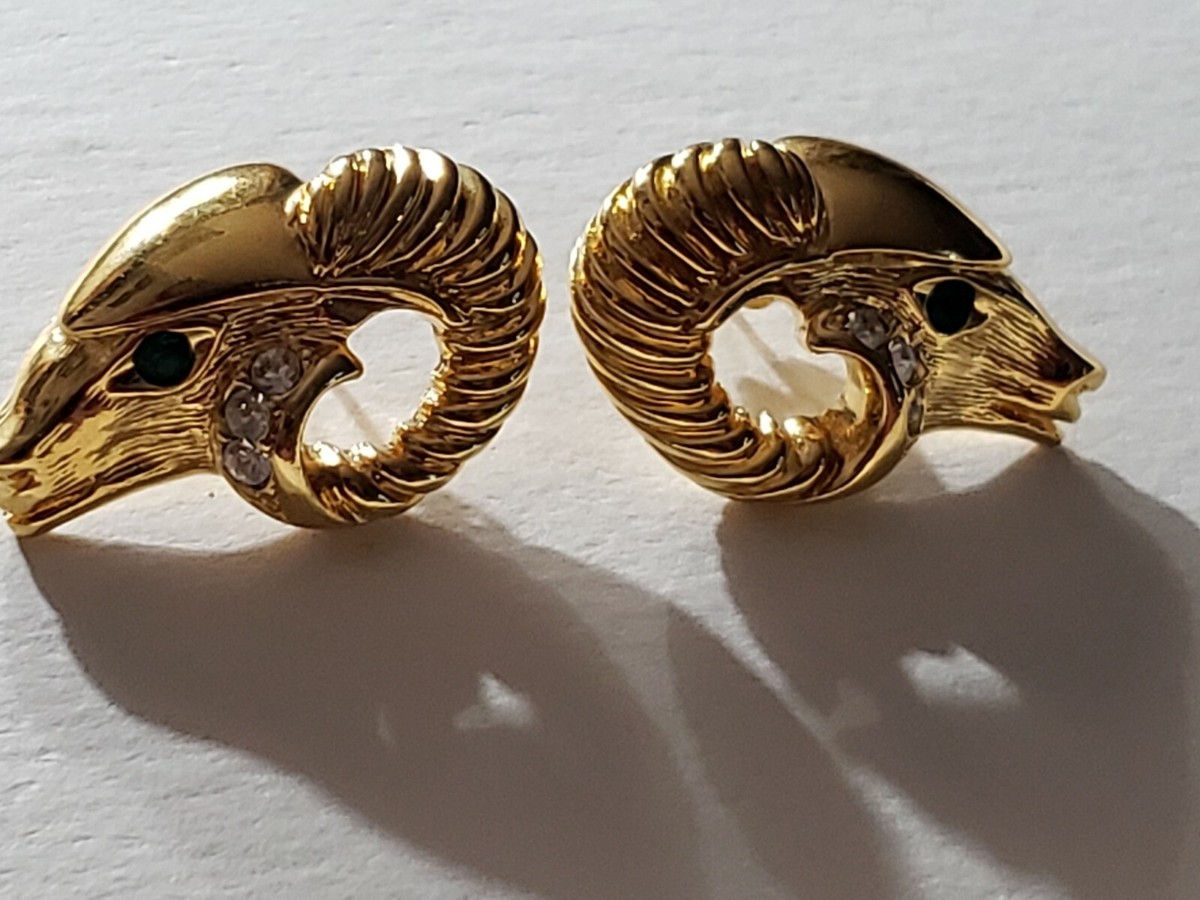 ■VINTAGE HOLLYWOOD■ Lump Knotted EarringsVH25NNEA106V VH24 GIVENCHY gold plated vintage knot clip earrings – Find