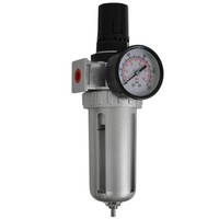 "Druckluft Wartungseinheit Wasserabscheider Druckminderer Druckregler 1/4\" Top"