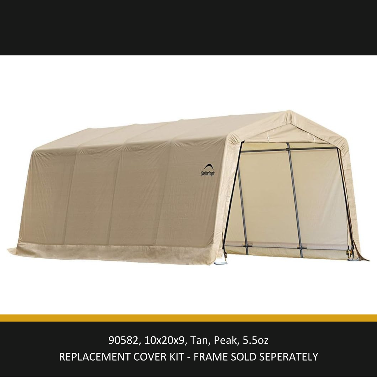 ShelterLogic AutoShelter Replacement Cover Kit (FRAME SOLD ShelterLogic AutoShelter Replacement Cover Kit (FRAME SOLD