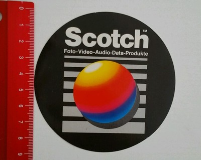 Aufkleber/Sticker: Scotch Foto Video Audio Data Produkte (290616175)