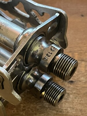 Pédales Vintage Kyokuto Top Run - Pour Peugeot Reynolds Vélo Route - Occasion