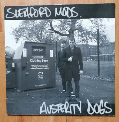 SLEAFORD MODS Austerity Dogs 2013 Harbinger Sound Vinyl Near Mint Top Condition 