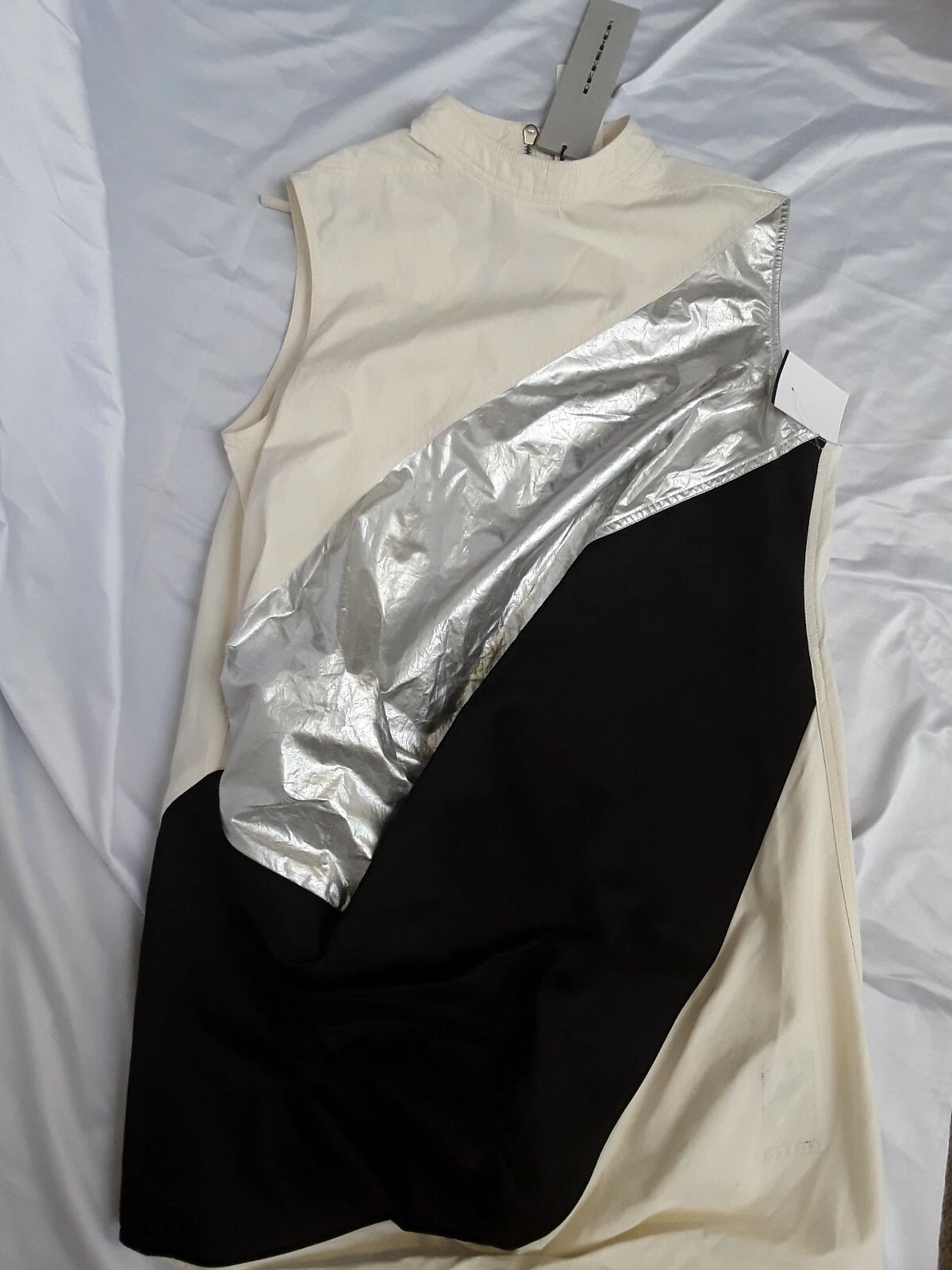 New RICK OWENS Dark Shadow Short Dress Made in Italy Size S ($782)