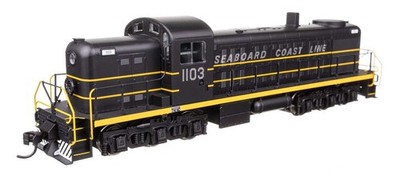 Walthers ~ HO Scale ~ Alco RSC2 ~ ESU Sound & DCC ~ Seaboard Coast Line #1103