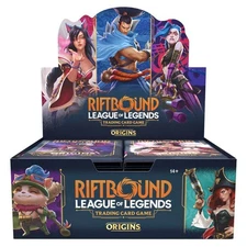 New Sealed Riftbound League of Legends Origins Booster Box with Free Shipping!