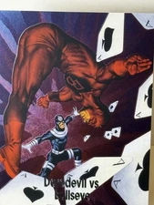 2023 Marvel Masterpieces X L Daredevil vs Bullseye  BS-16